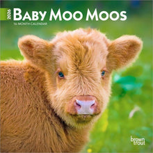 Load image into Gallery viewer, Browntrout Baby Moo Moos 2026 7 x 7 Mini Calendar
