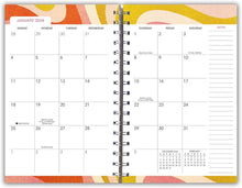 Load image into Gallery viewer, Sellers Publishing Groovy Swirls 2026 Design Essentials Weekly Planner
