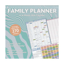Load image into Gallery viewer, Trends International Family Planner 2026 12 x 12 Wall Calendar
