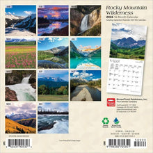 Load image into Gallery viewer, Browntrout Rocky Mountain Wilderness 2026 7 x 7 Mini Calendar

