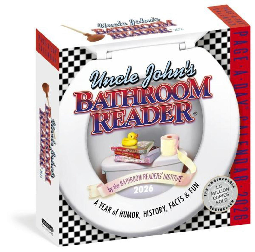 Workman Uncle John’s Bathroom Reader 2026 Page-A-Day Calendar