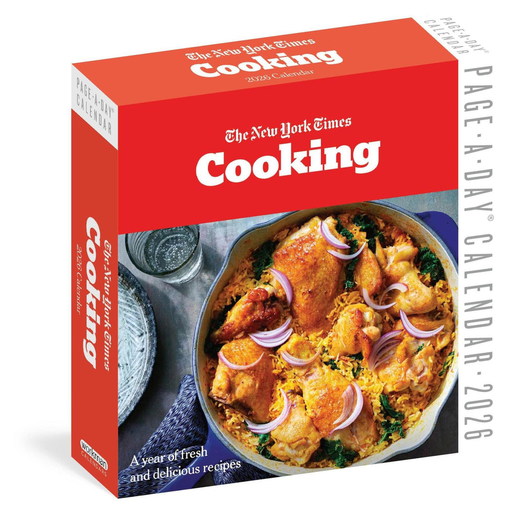 Workman New York Times Cooking 2026 Page-A-Day Calendar