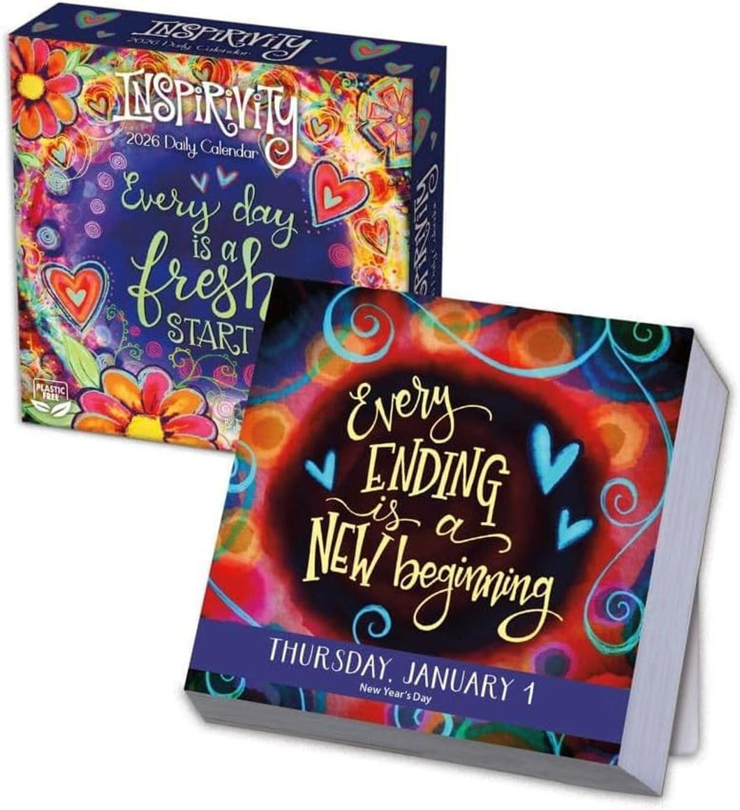 Turner Inspirivity 2026 Daily Box Calendar