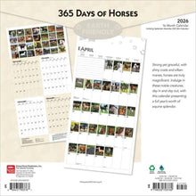 Load image into Gallery viewer, Browntrout 365 Days of Horses 2026 12 x 12 Wall Calendar
