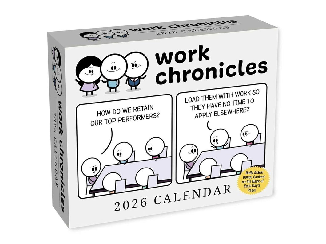 Andrews McMeel Work Chronicles 2026 Day-to-Day Calendar