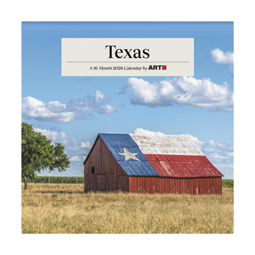Trends International Texas 2026 12 x 12 Wall Calendar
