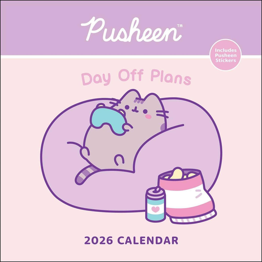 Andrews McMeel Pusheen 2026 Deluxe Wall Calendar
