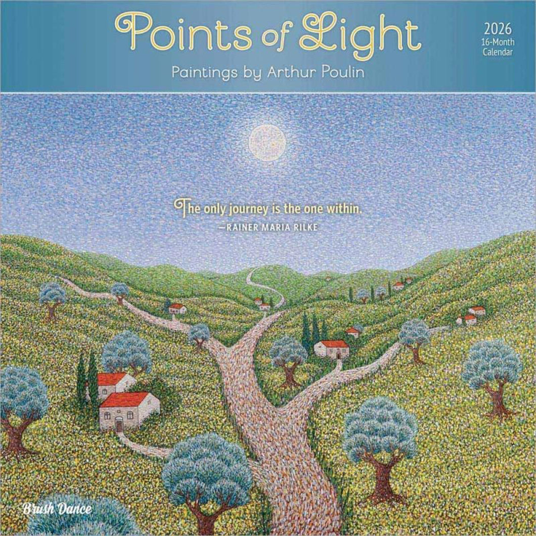 Browntrout Points of Light 2026 12 x 12 Wall Calendar