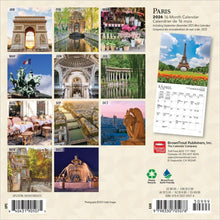 Load image into Gallery viewer, Browntrout Paris 2026 7 x 7 Mini Calendar
