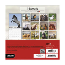 Load image into Gallery viewer, Trends International Horses 2026 7 x 7 Mini Calendar
