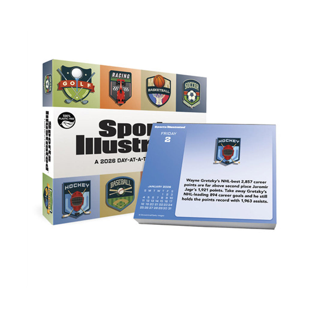 Trends International Sports Illustrated Sports 2026 Day-at-a-Time Box Calendar