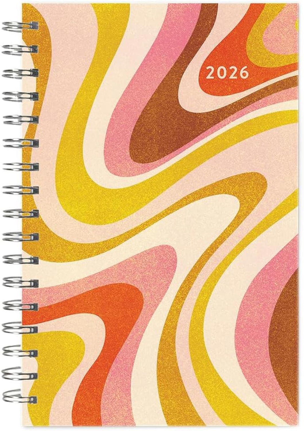 Sellers Publishing Groovy Swirls 2026 Design Essentials Weekly Planner