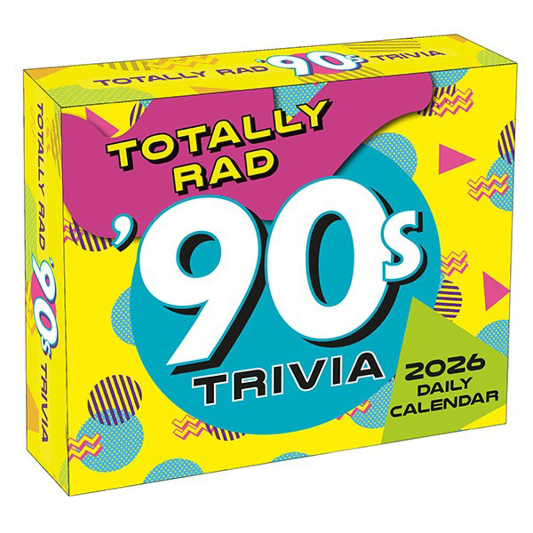 Sellers Publishing Totally Rad 90s Trivia 2026 6.2