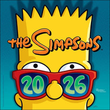 Load image into Gallery viewer, Universe The Simpsons 12x12 2026 Wall Calendar
