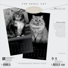 Load image into Gallery viewer, Browntrout Portrait Series: The Regal Cat 2026 12 x 12 Wall Calendar
