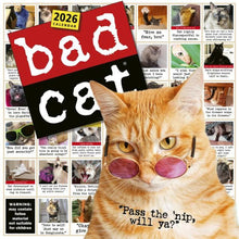 Load image into Gallery viewer, Workman Bad Cat 2026 Wall Calendar
