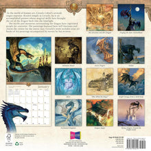 Load image into Gallery viewer, Sellers Publishing Dragons by Ciruelo 2026 12 x 12 Wall Calendar
