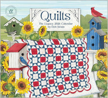 Load image into Gallery viewer, Legacy Quilts 2026 Wall Calendar
