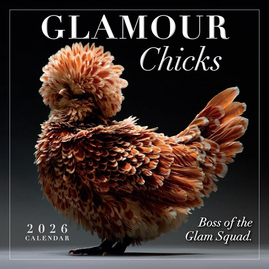 Sellers Publishing Glamour Chicks 2026 7 x 7 Mini Calendar