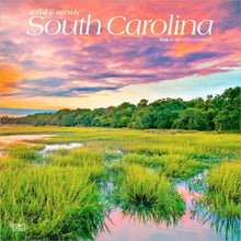 Load image into Gallery viewer, Browntrout South Carolina Wild &amp; Scenic 2026 12 x 12 Wall Calendar
