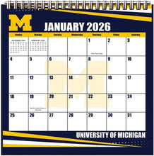 Load image into Gallery viewer, Turner Michigan Wolverines 2026 Easel Desk Calendar

