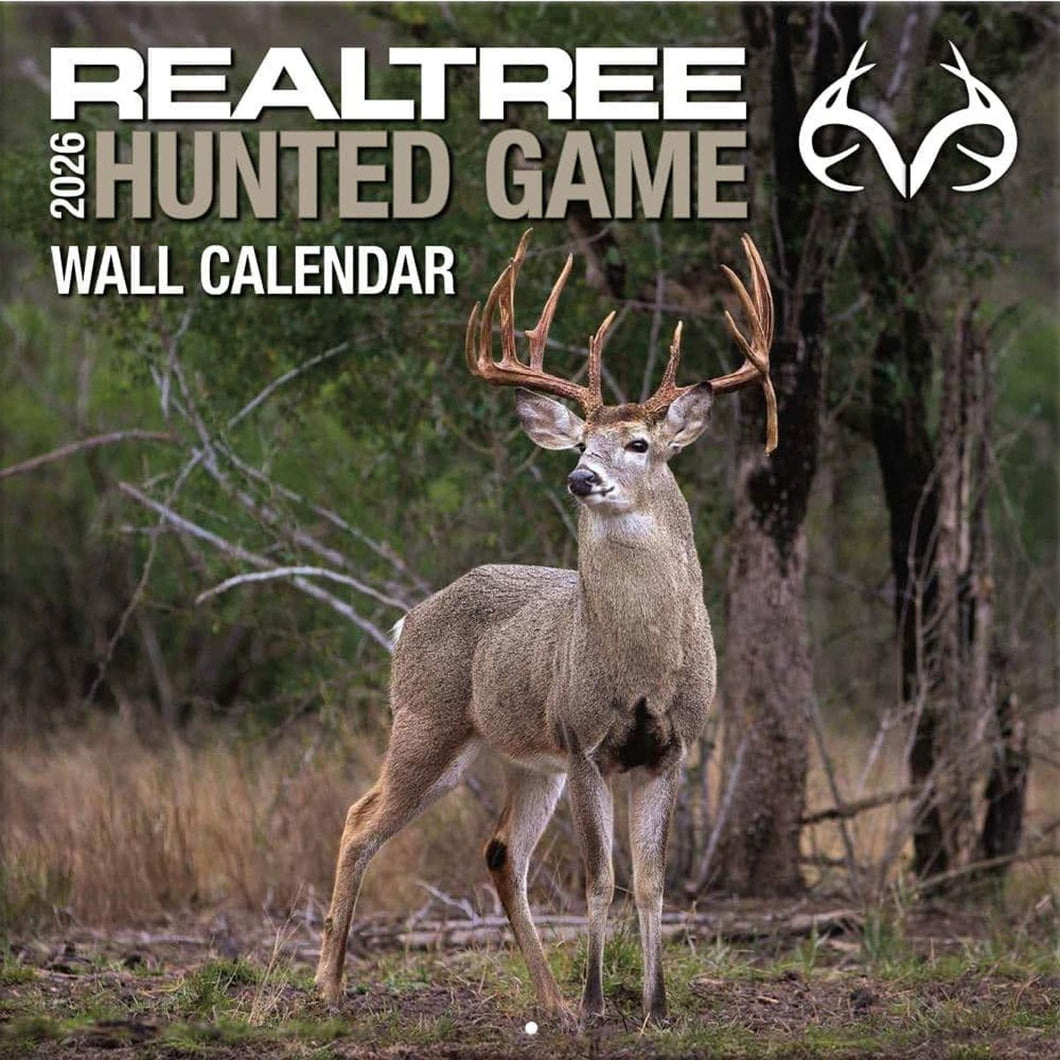 Turner Realtree Hunted Game 12x12 Photo 2026 Wall Calendar