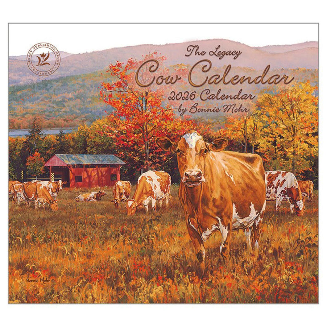 Legacy Cow 2026 Wall Calendar
