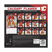 Load image into Gallery viewer, Trends International Calgary Flames 2026 12 x 12 Wall Calendar

