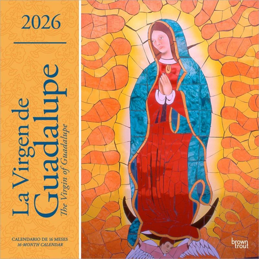 Browntrout La Virgen de Guadalupe 2026 12 x 12 Wall Calendar