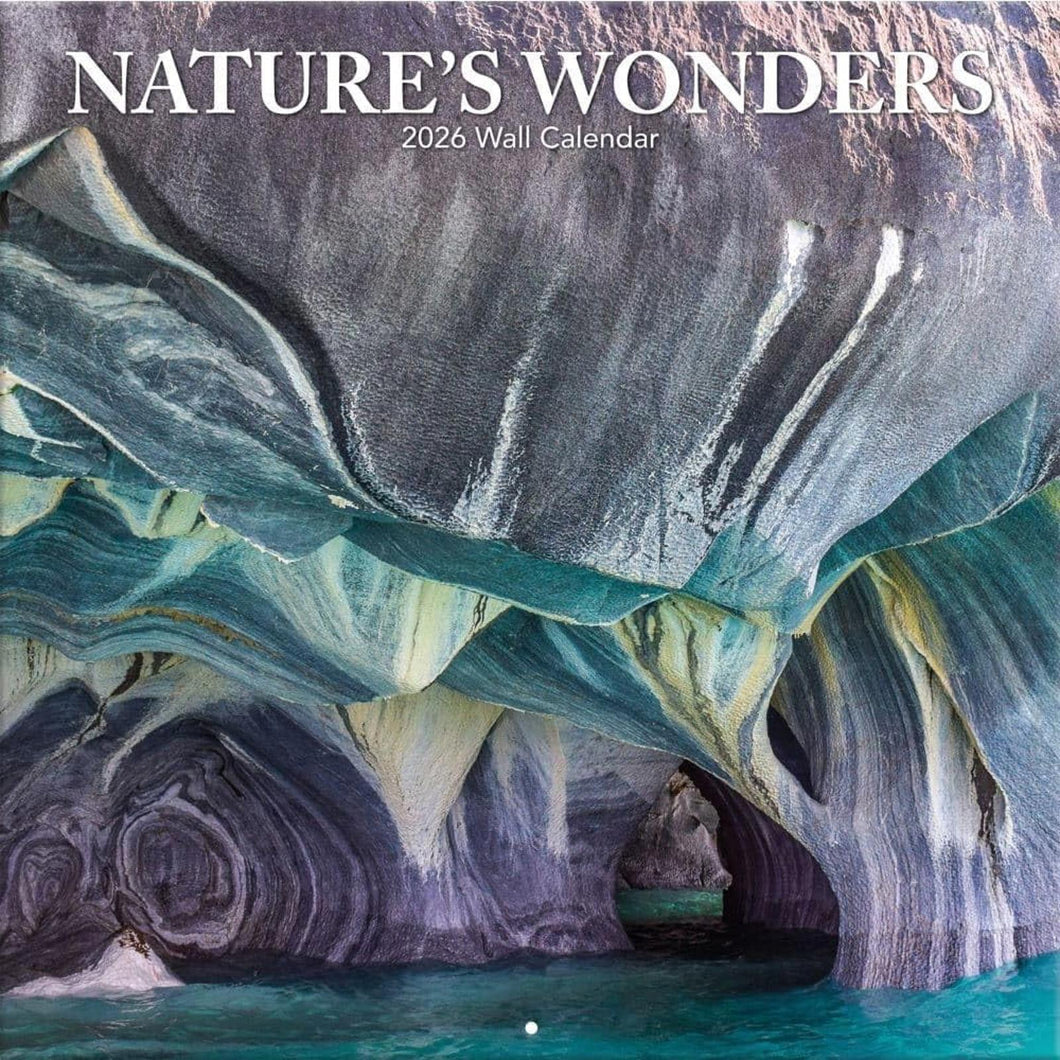 Turner Nature's Wonders 12x12 Photo 2026 Wall Calendar
