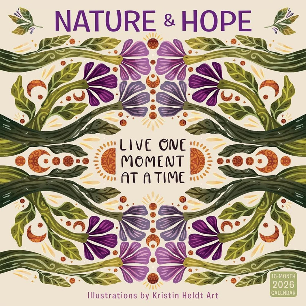 Sellers Publishing Nature and Hope 2026 12 x 12 Wall Calendar