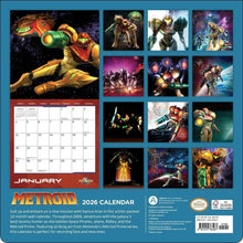 Load image into Gallery viewer, Harry Abrams Metroid 12x12 2026 Wall Calendar
