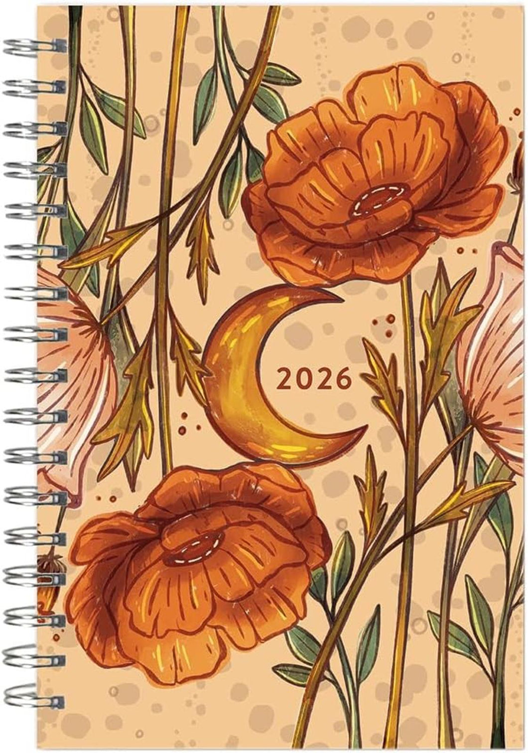 Sellers Publishing Moonlit Poppies 2026 Design Essentials Weekly Planner