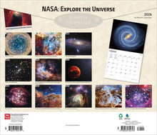 Load image into Gallery viewer, Browntrout NASA Explore the Universe 2026 14 x 12 Wall Calendar
