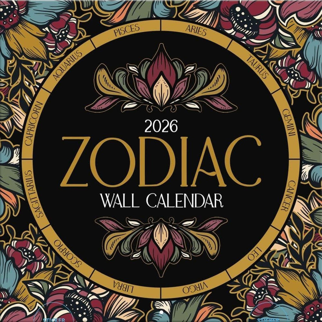 Turner Zodiac 12x12 Photo 2026 Wall Calendar