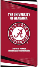 Load image into Gallery viewer, Turner Alabama Crimson Tide 2026 17-Month Pocket Planner
