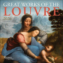 Load image into Gallery viewer, Universe Great Works of the Louvre 12x12 2026 Wall Calendar
