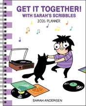 Load image into Gallery viewer, Andrews McMeel Sarah&#39;s Scribbles 12-Month 2026 Monthly/Weekly Planner Calenda
