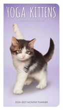 Load image into Gallery viewer, Browntrout Yoga Kittens OFFICIAL 2026-2027 Two Year Monthly Pocket Planner
