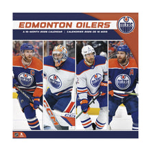 Load image into Gallery viewer, Trends International Edmonton Oilers 2026 12 x 12 Wall Calendar
