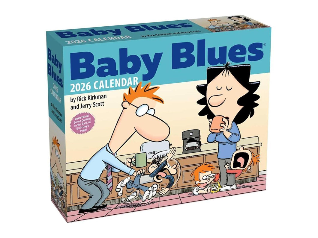 Andrews McMeel Baby Blues 2026 Day-to-Day Calendar