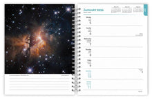 Load image into Gallery viewer, Browntrout NASA Explore the Universe 2026 6 x 7.75 Weekly Engagement Planner
