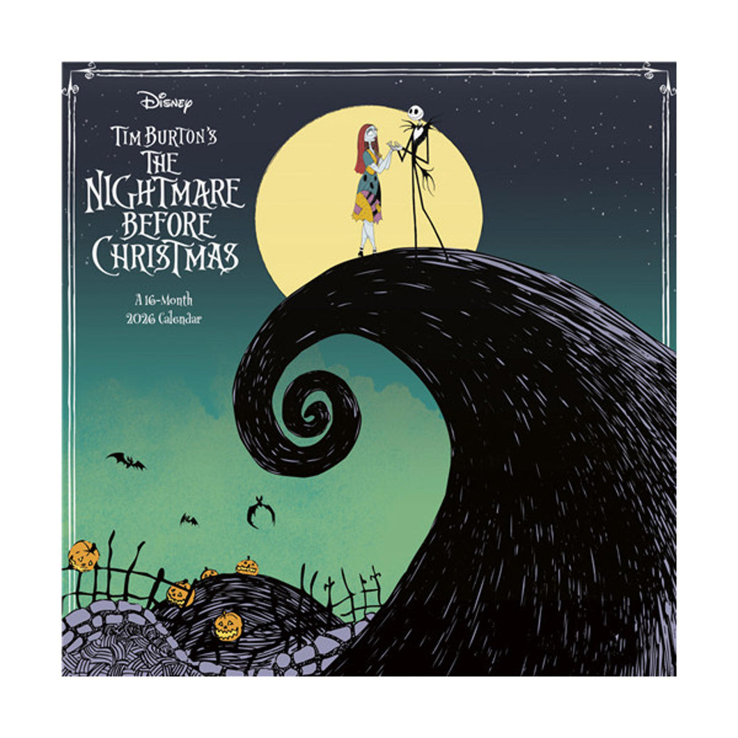 Trends International Nightmare Before Christmas 2026 12 x 12 Wall Calendar