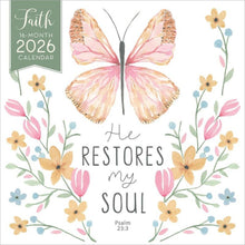 Load image into Gallery viewer, Browntrout Faith 2026 12 x 12 Wall Calendar
