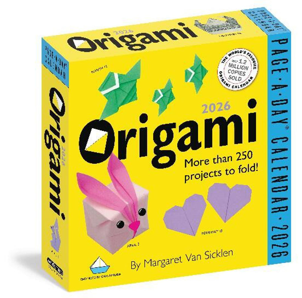 Workman Origami 2026 Page-A-Day Calendar