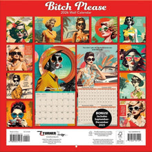 Load image into Gallery viewer, Turner Bitch Please 12x12 Photo 2026 Wall Calendar
