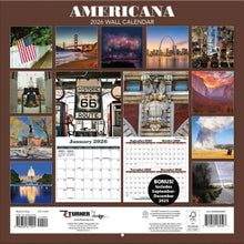 Load image into Gallery viewer, Turner Americana 12x12 Photo 2026 Wall Calendar

