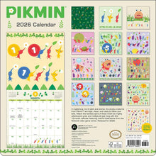 Load image into Gallery viewer, Harry Abrams Pikmin 12x12 2026 Wall Calendar
