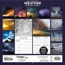 Load image into Gallery viewer, Turner Wild &amp; Wonderful Weather 12x12 Photo 2026 Wall Calendar
