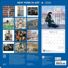 Load image into Gallery viewer, Harry Abrams New York in Art 12x12 2026 Wall Calendar
